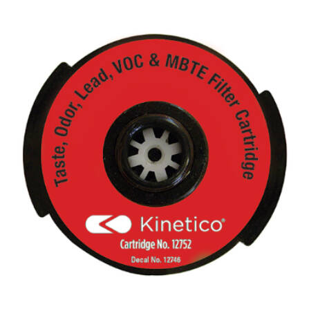 Kinetico taste odor lead voc and mbte filter catridge